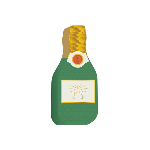 Champagne bottle pinata 
