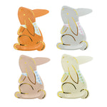 Bunnies In The Garden Large "Bunny" Plates, Pack of 8