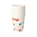 Race Car Party Cups, Pack of 8