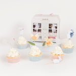 Easter Cottage Cupcake Kit, Pack of 24