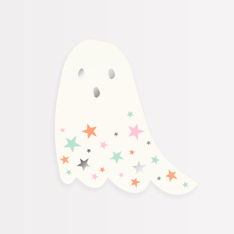 Ghost with Stars Napkins, Pack of 16