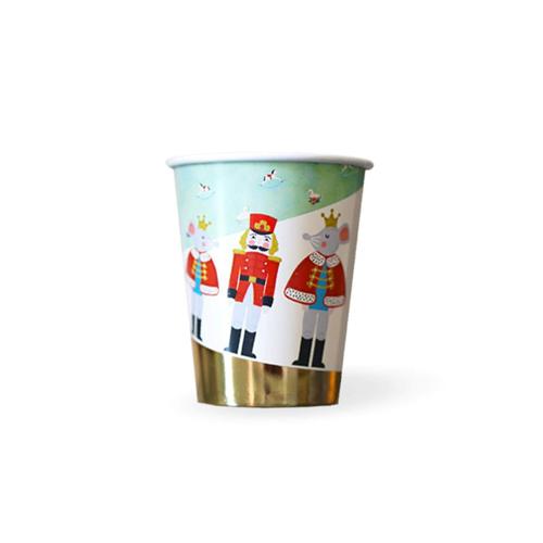 Nutcracker 9 oz Cups, Pack of 8