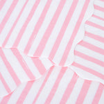 Pink Stripe Large Napkins, Pack of 16