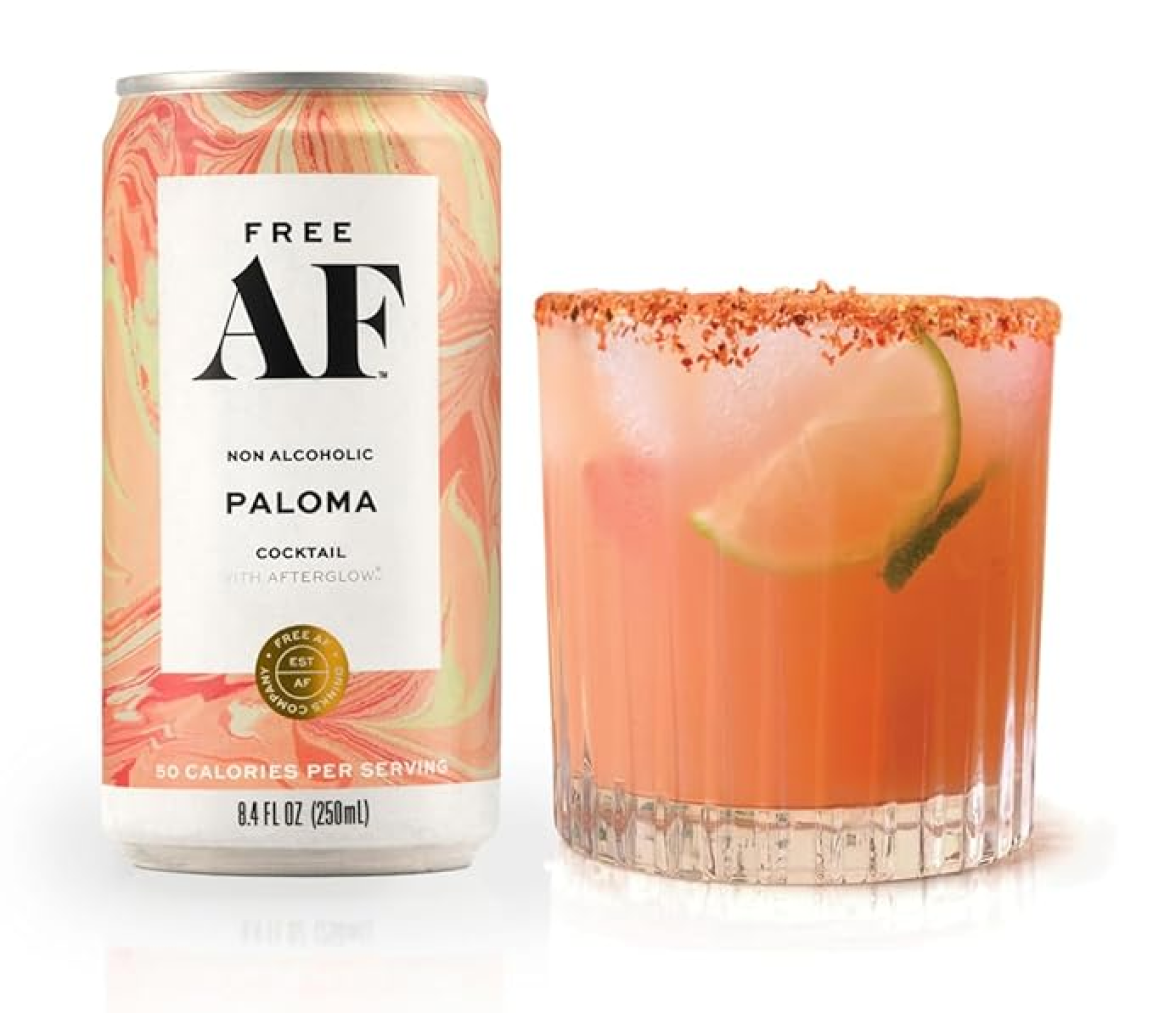 FREE AF Paloma Non-Alcoholic Ready to Drink Mocktail