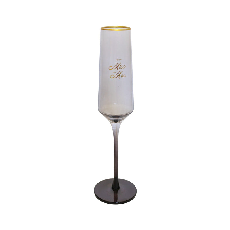 Miss to Mrs Champagne Flute