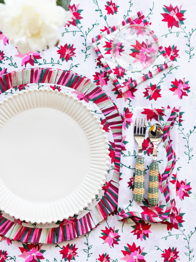 Poinsettia Table Runner