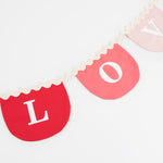 Valentine's Fabric Garland