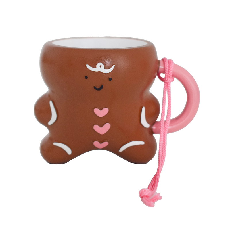 Baking Spirigs Bright Gingerbread Man Mug Ornament