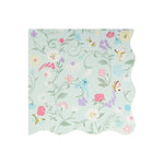 Ladurée Floral Small Napkins, Pack of 16