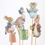 Peter Rabbit & Friends Cake Toppers, Pack of 6