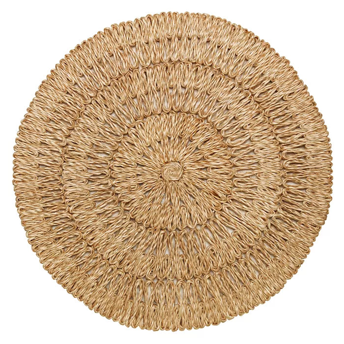 Juliska Straw Loop Round Placemat