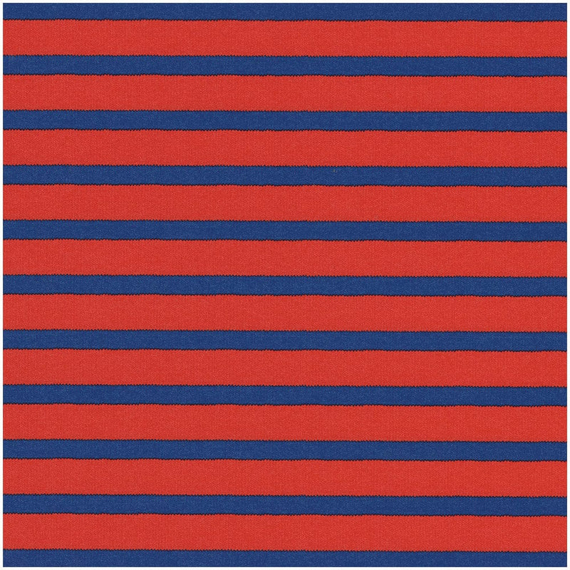 Bretagne Reversible Gift Wrapping Paper in Red & Blue - 30" x 8' Roll