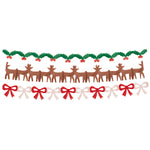 Tissue Paper Christmas Garlands