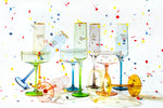 Miss to Mrs Champagne Flute