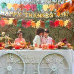 Tissue Paper Thanksgiving Garlands