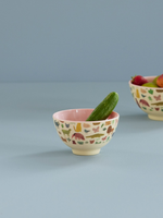 Medium Melamine Bowl - Pink - Sweet Jungle Print