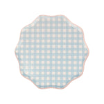 Gingham Side Plates, Assorted Pack of 12