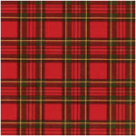 Royal Plaid Foil Gift Wrapping Paper - 30" x 6' Roll