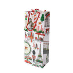 Cosmopolitan Christmas Wine & Bottle Gift Bag - 1 Each