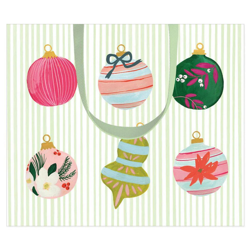 Painted Ornaments Large Gift Bag - 1 Each