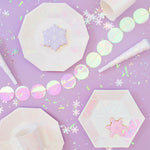 Frosted Small Plates, Pack of 8