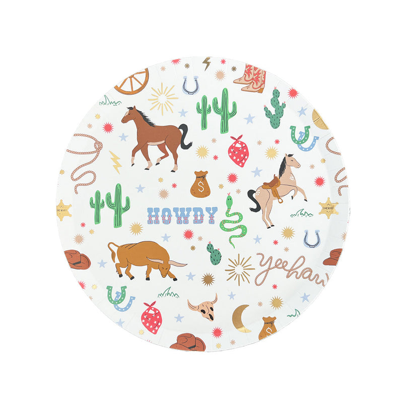 Yeehaw Small Plates, Pack of 8