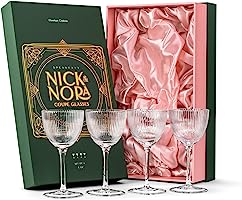 Nick and Nora Coupe Glasses | Set of 4