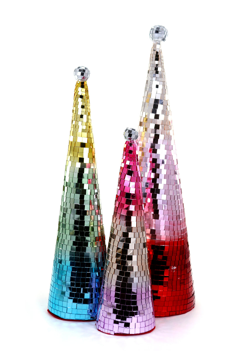 Disco Trees, Set of 3