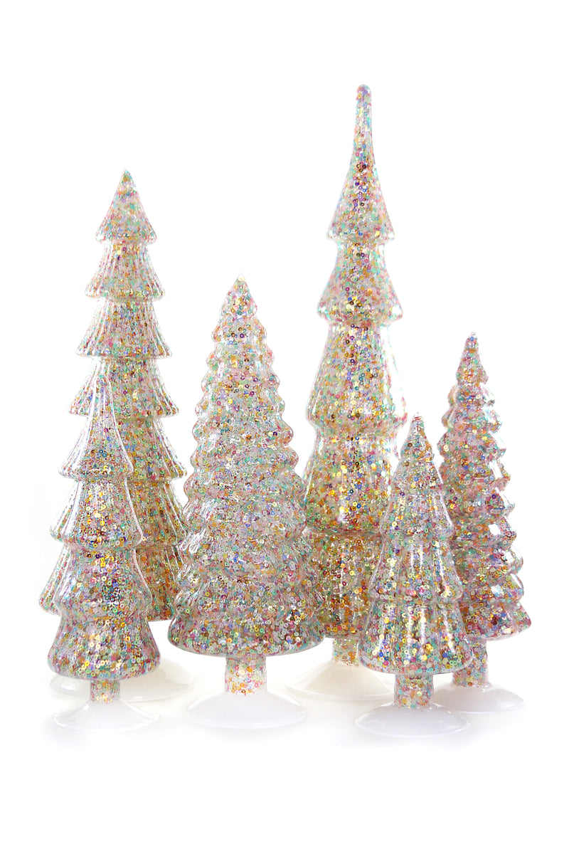 Confetti Trees Set, Set of 6