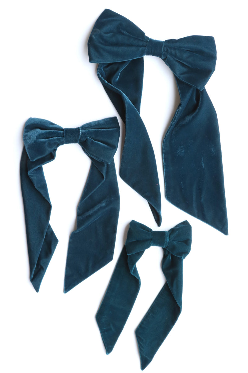 Bow Tie-Peacock Ornaments, Set of 6