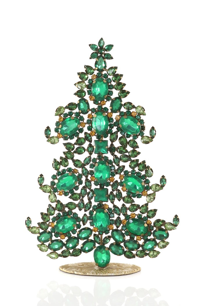 Shimmering Jeweled Tree, Green