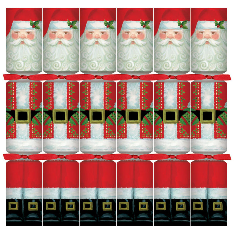 Santa Claus Celebration Crackers - 6 Per Box