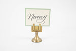 Brass Place Card Holder