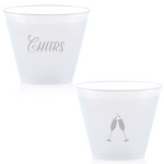 Cheers Anniversary 9 oz Cup, Silver Foil