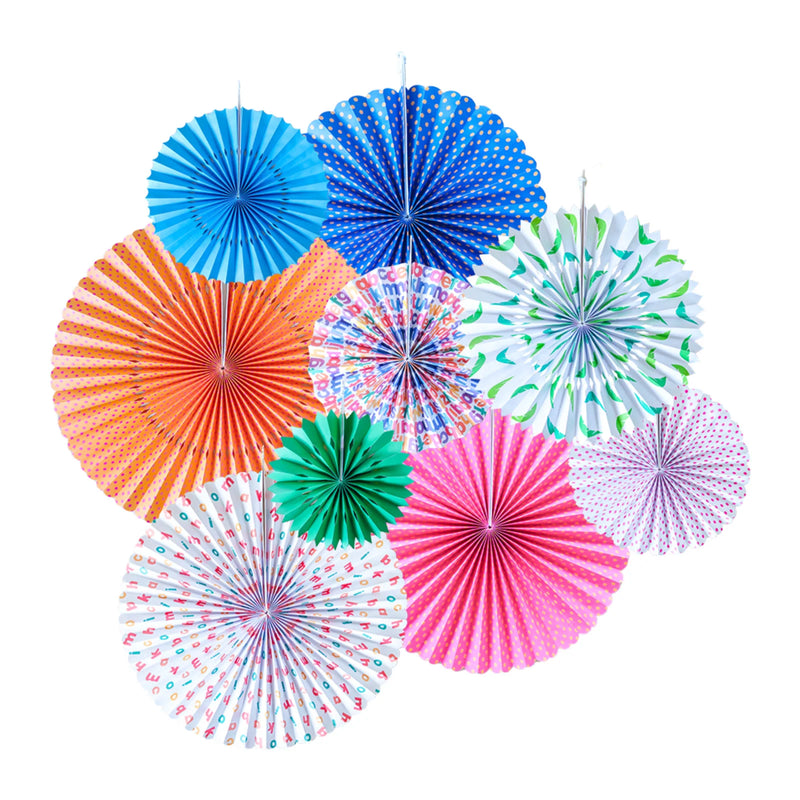 Chicka Chicka Boom Boom Paper Fans