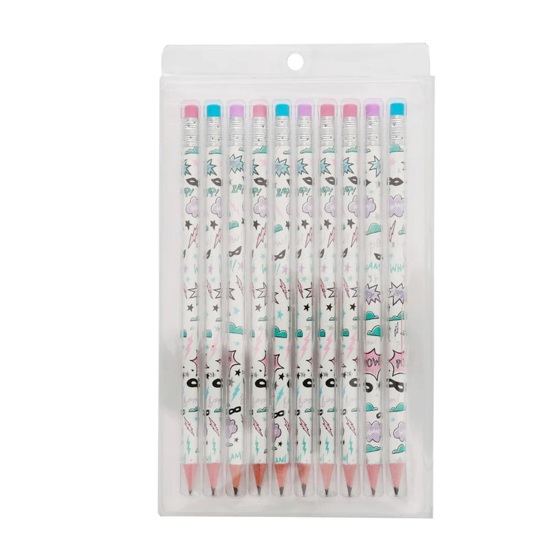 Girl Power Pencil Set, Pack of 10
