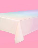 Pastel Party Tablecloth - washable table cover