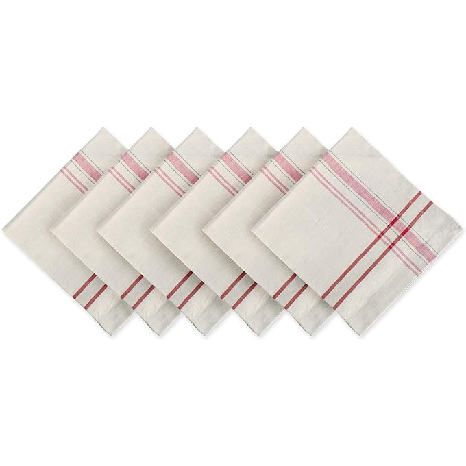 French Stripe Linen Napkin