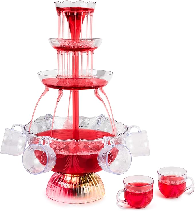 Nostalgia 3-Tier Party Fountain