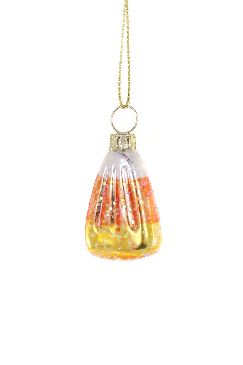 Candy Corn Ornaments, Set of 12