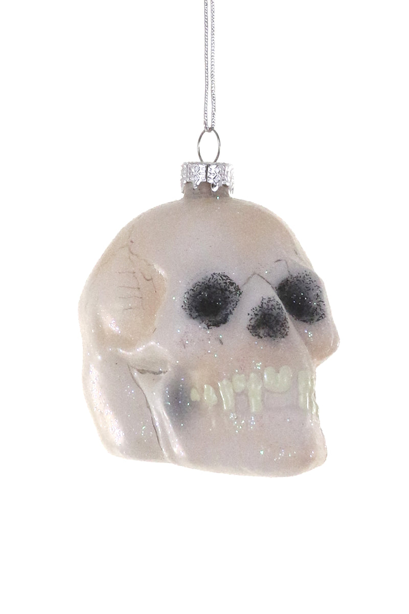 Vintage Skull Ornaments, Set of 6