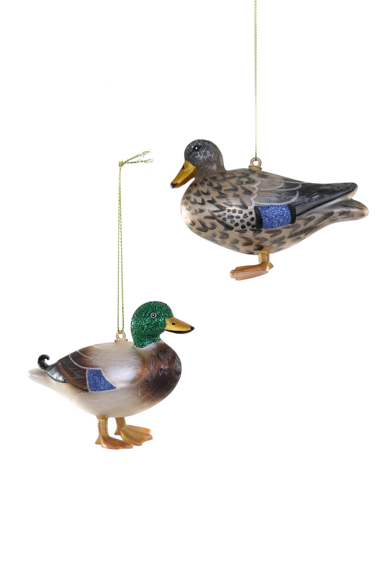 Mallards Ornaments, Set of 6