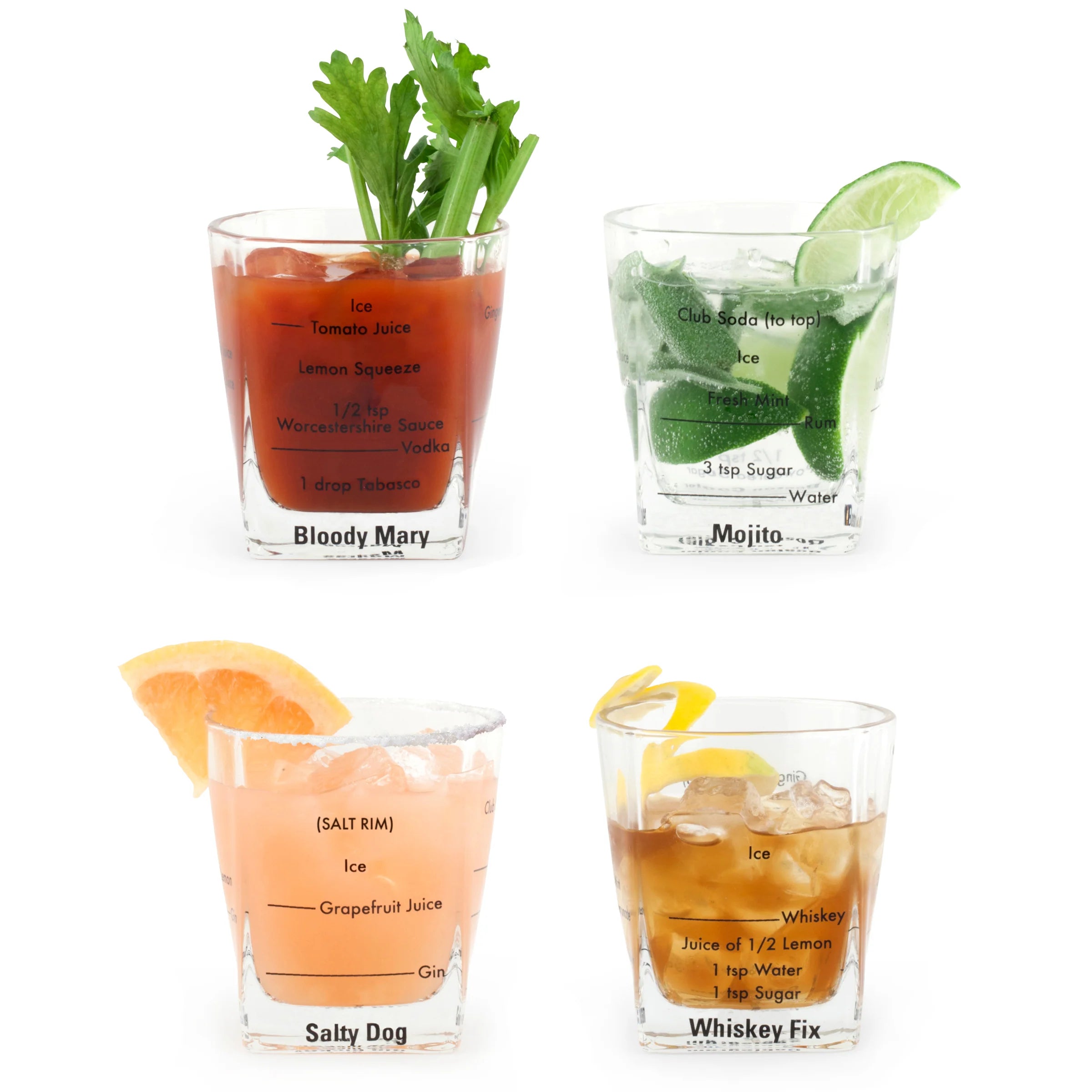 Bartending Glasses