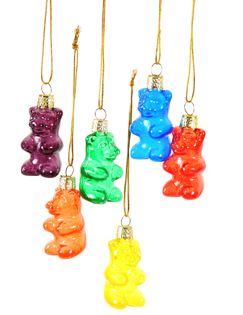 Gummy Bear Ornaments, Case of 24