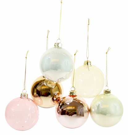 Neutral Ornaments, Case of 6