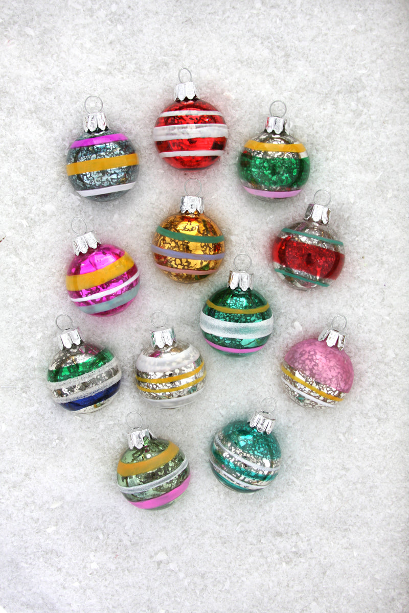 Painted Ornaments, Case of 12