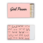 Girl Power Custom Matches, Black Foil