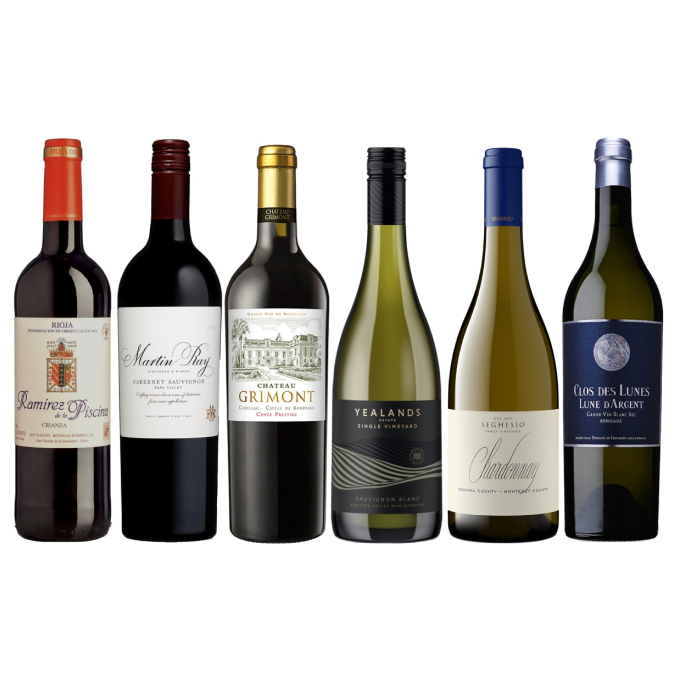 90 Point Red & White Wine Collection