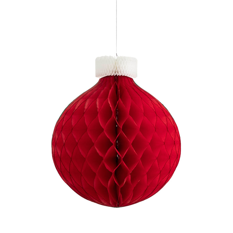 Medium Classic Ornament Red