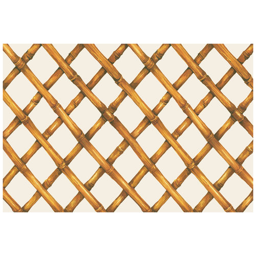 Bamboo Lattice Placemat, 24 Sheets